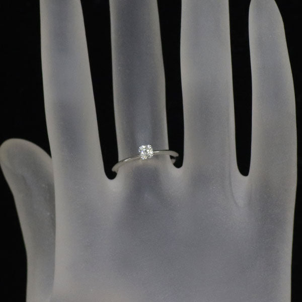 ティファニー Pt950 ダイヤモンド リング 0.20ct トゥルー
