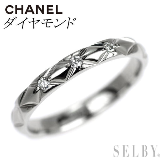 シャネル Pt950 ダイヤモンド リング マトラッセ 47号 — セルビー