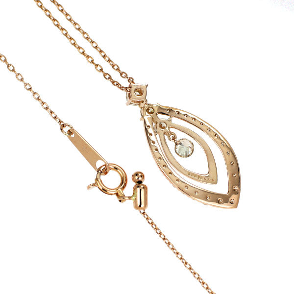 K18PG ダイヤモンド ペンダントネックレス 0.56ct