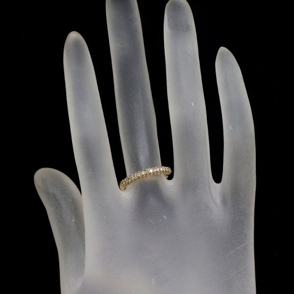 K18YG ダイヤモンド リング 0.40ct パヴェ
