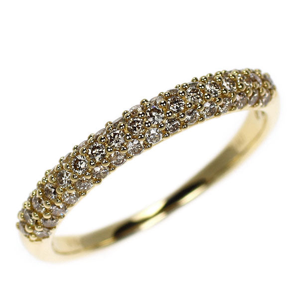 K18YG ダイヤモンド リング 0.40ct パヴェ