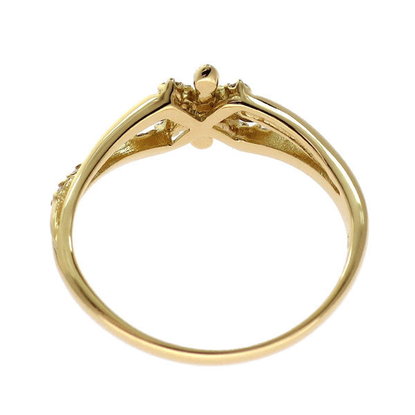 K18YG ダイヤモンド リング 0.12ct