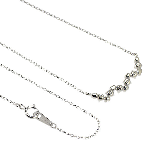 K18WG ダイヤモンド ペンダントネックレス 0.30ct ハート