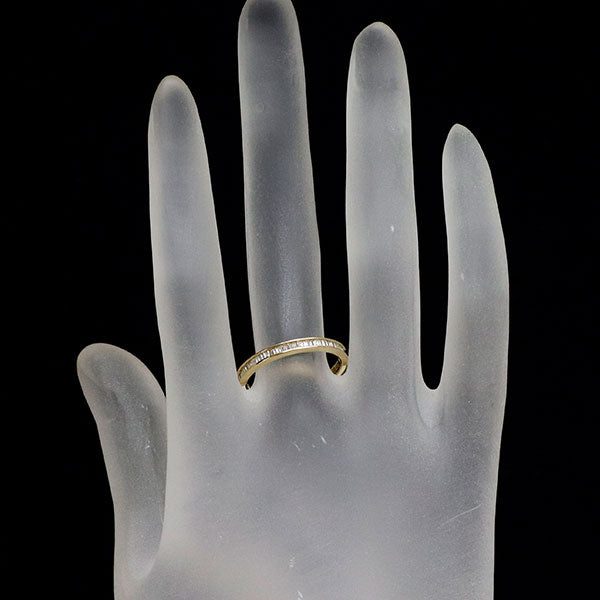 K18YG ダイヤモンド リング 0.30ct フルエタニティ