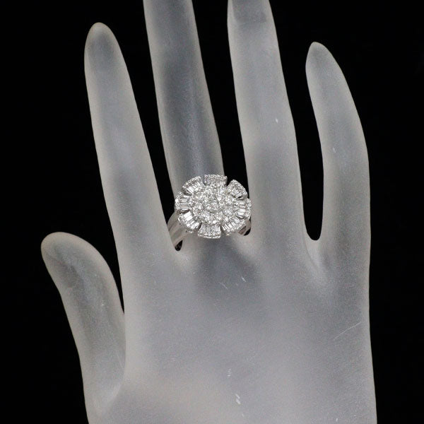 K18WG ダイヤモンド リング 1.75ct
