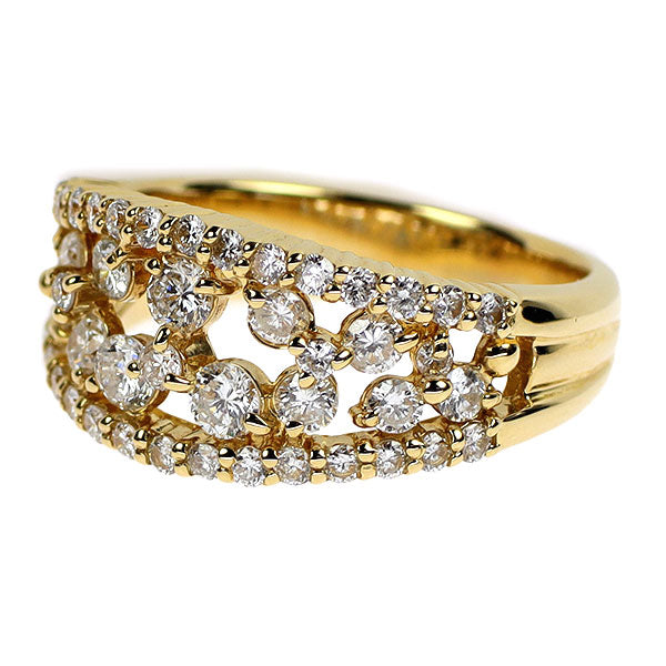 K18YG ダイヤモンド リング 1.00ct