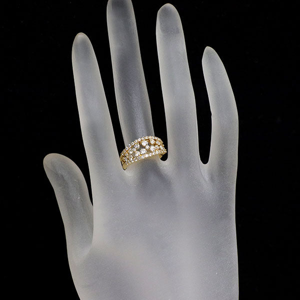 K18YG ダイヤモンド リング 1.00ct