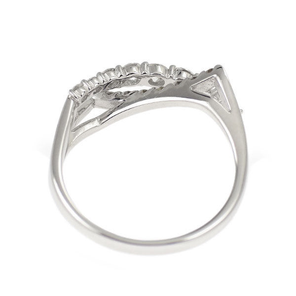 K18WG ダイヤモンド リング 0.50ct