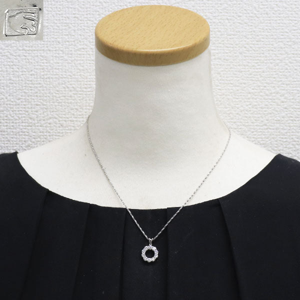 セイコー Pt900/ Pt850 ダイヤモンド ペンダントネックレス 1.00ct