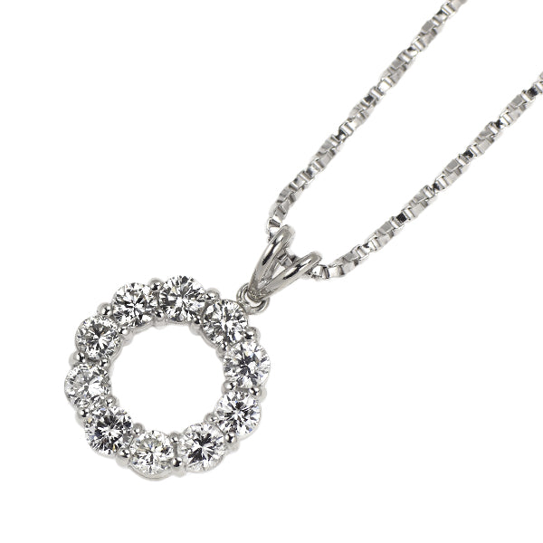 セイコー Pt900/ Pt850 ダイヤモンド ペンダントネックレス 1.00ct