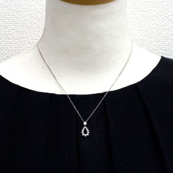 セイコー Pt900/ Pt850 ダイヤモンド ペンダントネックレス 0.52ct