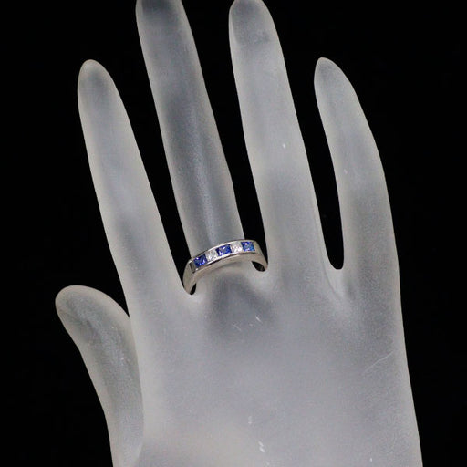 Pt900 サファイア ダイヤモンド リング 0.67ct D0.21ct — セルビー