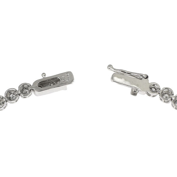 K18WG ダイヤモンド ブレスレット 3.00ct テニス
