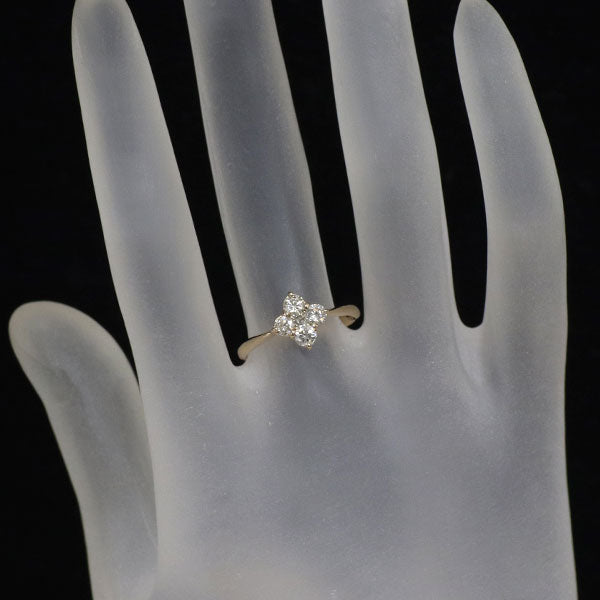 K18PG ダイヤモンド リング 0.50ct