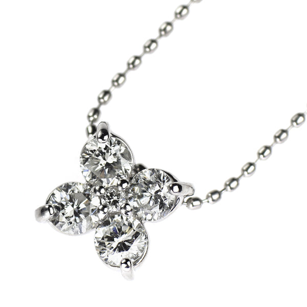 Pt900/ Pt850 ダイヤモンド ペンダントネックレス 0.50ct