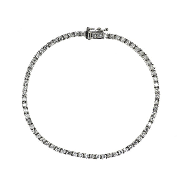 Pt850 ダイヤモンド ブレスレット 2.00ct テニス