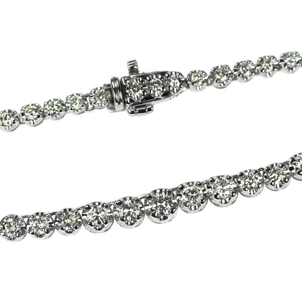 Pt900 ダイヤモンド ネックレス 5.00ct テニス