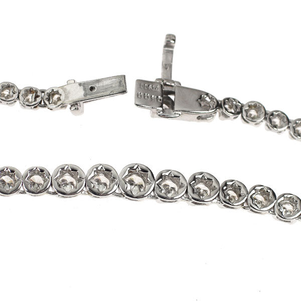 Pt900 ダイヤモンド ネックレス 5.00ct テニス
