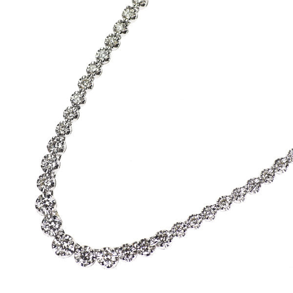 Pt900 ダイヤモンド ネックレス 5.00ct テニス