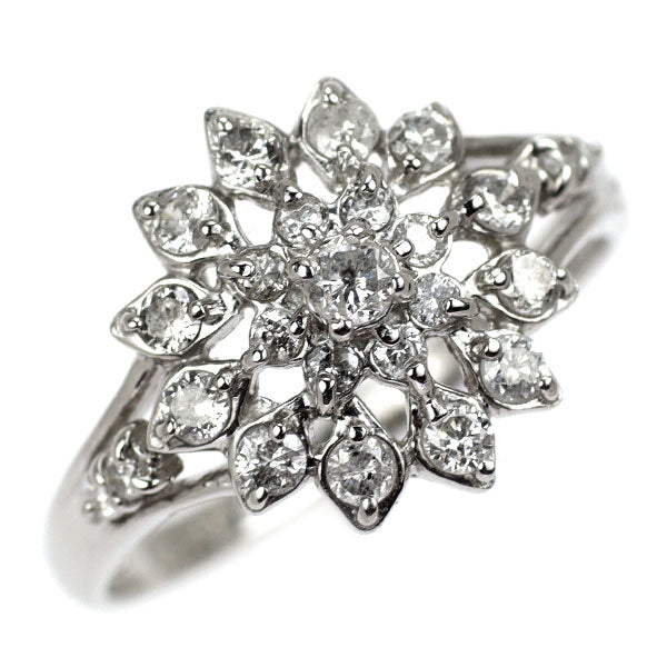 Pt900 ダイヤモンド リング 0.50ct