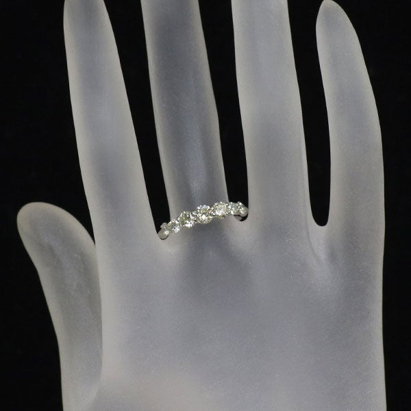 Pt900 ダイヤモンド リング 1.02ct 一文字