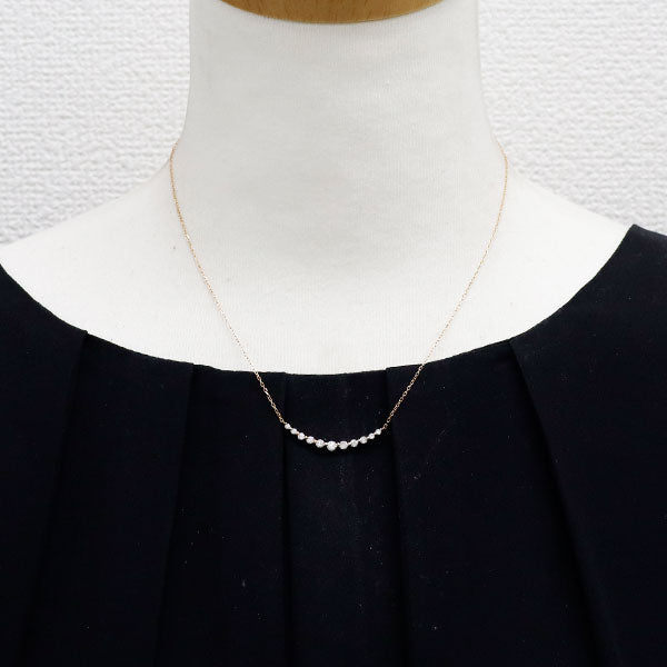 K18PG ダイヤモンド ペンダントネックレス 0.50ct