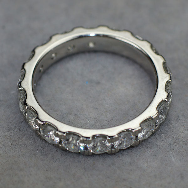 Pt900 ダイヤモンド リング 2.00ct フルエタニティ