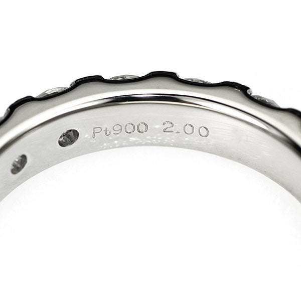 Pt900 ダイヤモンド リング 2.00ct フルエタニティ