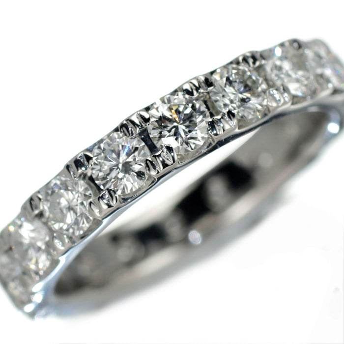 Pt900 ダイヤモンド リング 2.00ct フルエタニティ