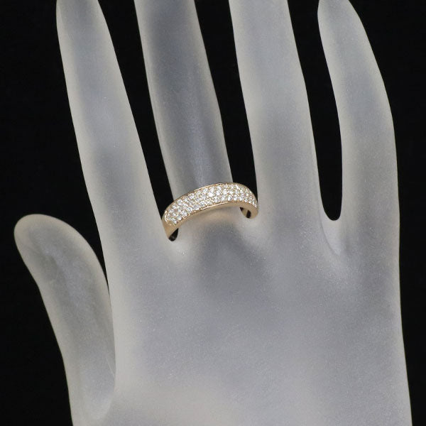 K18PG ダイヤモンド リング 0.50ct パヴェ