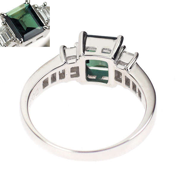 希少 Pt900 ブラジル産 アレキサンドライト ダイヤモンド リング 0.781ct D0.639ct