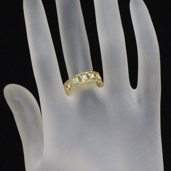 K18YG ダイヤモンド リング 0.50ct
