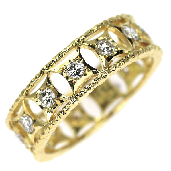 K18YG ダイヤモンド リング 0.50ct