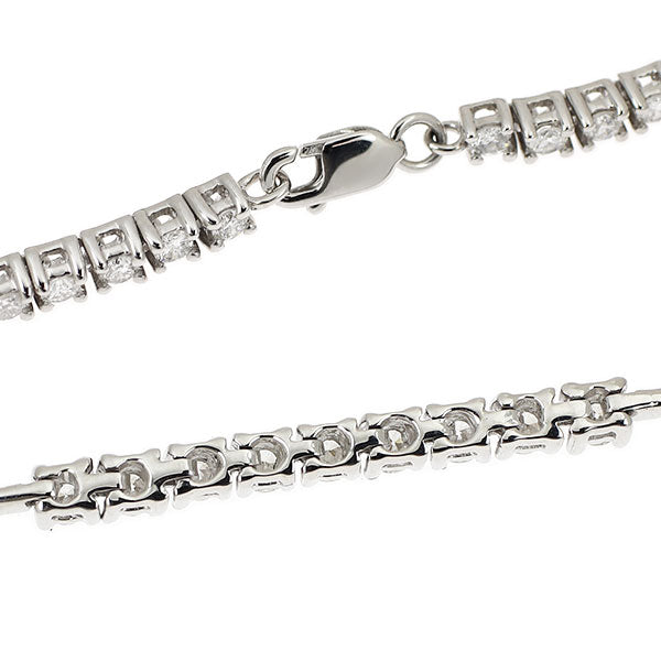 K18WG ダイヤモンド ブレスレット 2.01ct