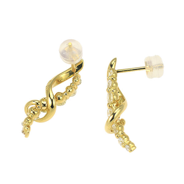 K18YG ダイヤモンド ピアス 1.00ct