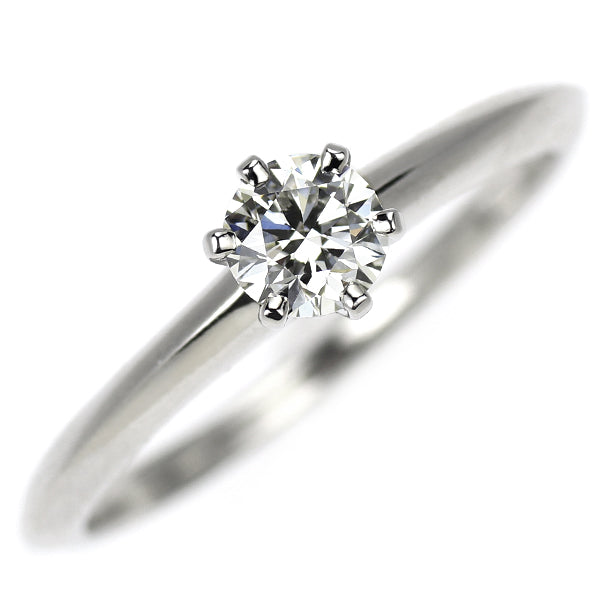 ティファニー Pt950 ダイヤモンド リング 0.28ct ソリティア