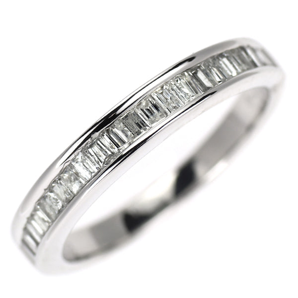 K18WG ダイヤモンド リング 0.48ct  ハーフエタニティ