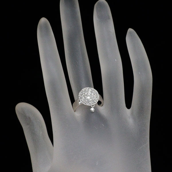 K18WG H&C ダイヤモンド リング 0.60ct パヴェ
