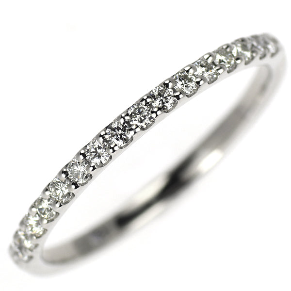 ポンテヴェキオ Pt950 ダイヤモンド リング 0.20ct ハーフエタニティ