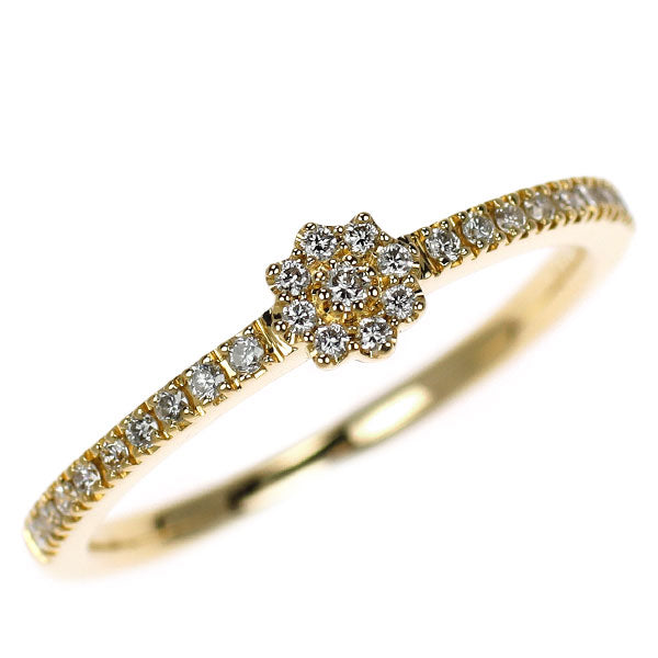ベルシオラ K18YG ダイヤモンド リング 0.14ct
