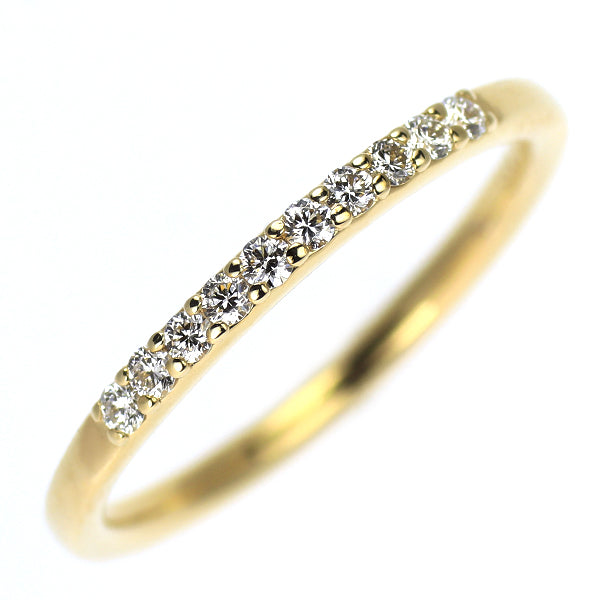 オレフィーチェ K18YG ダイヤモンド リング 0.10ct — セルビー