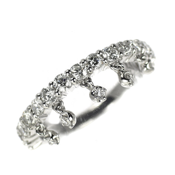 K18WG ダイヤモンド リング 0.82ct