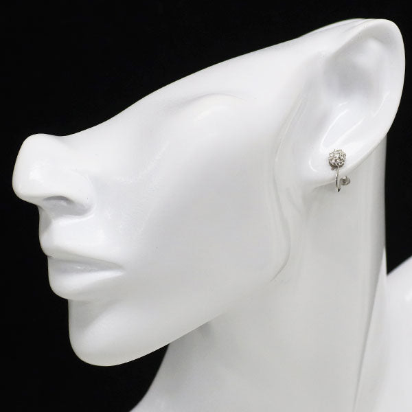 K18WG ダイヤモンド イヤリング 0.20ct