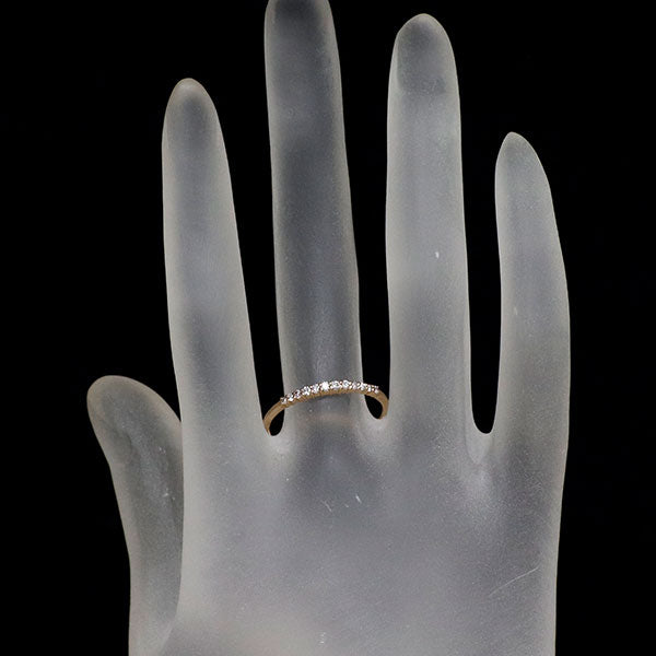 GSTV K18PG 天然ピンク/カラーレス ダイヤモンド リング 0.15ct