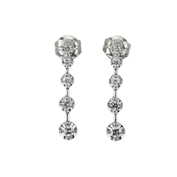 ヴァンドーム青山 Pt950/ Pt900 ダイヤモンド ピアス 0.20ct