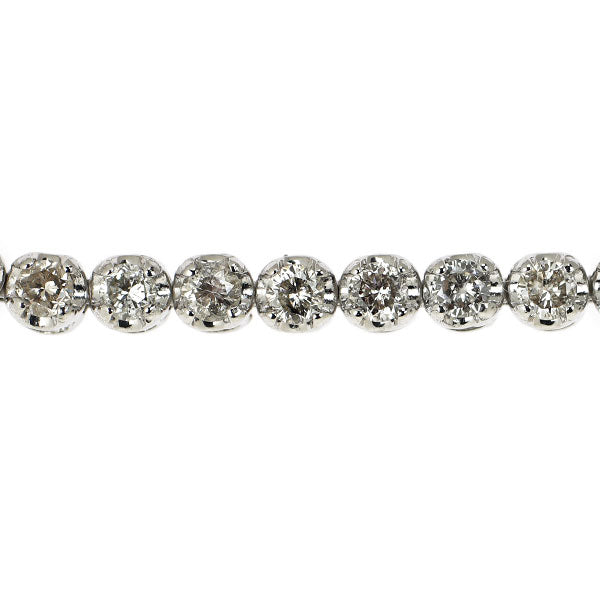 Pt850 ダイヤモンド テニス ブレスレット 2.00ct