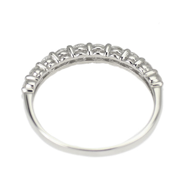 Pt900 ダイヤモンド リング 0.50ct ハーフエタニティ