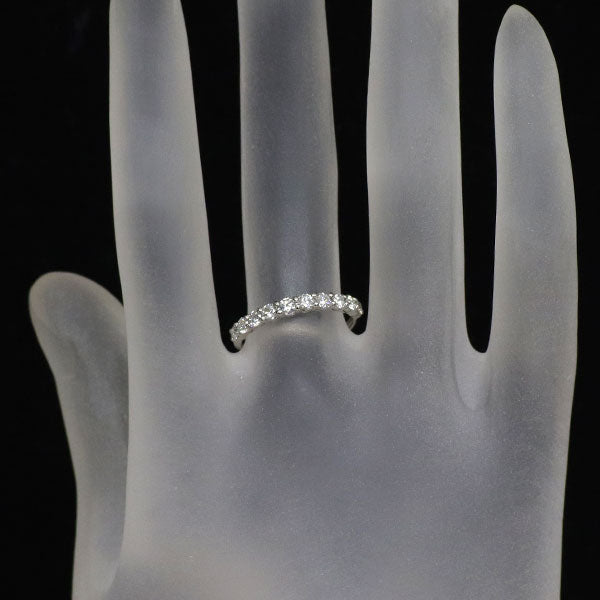 Pt900 ダイヤモンド リング 0.50ct ハーフエタニティ