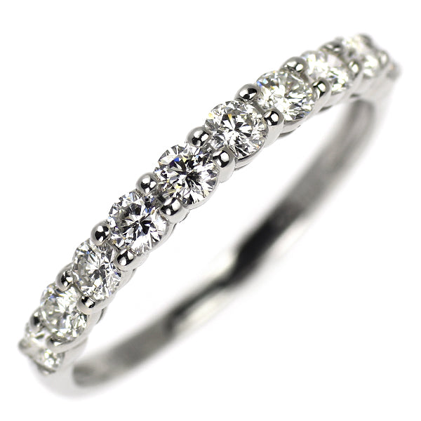 Pt900 ダイヤモンド リング 0.50ct ハーフエタニティ