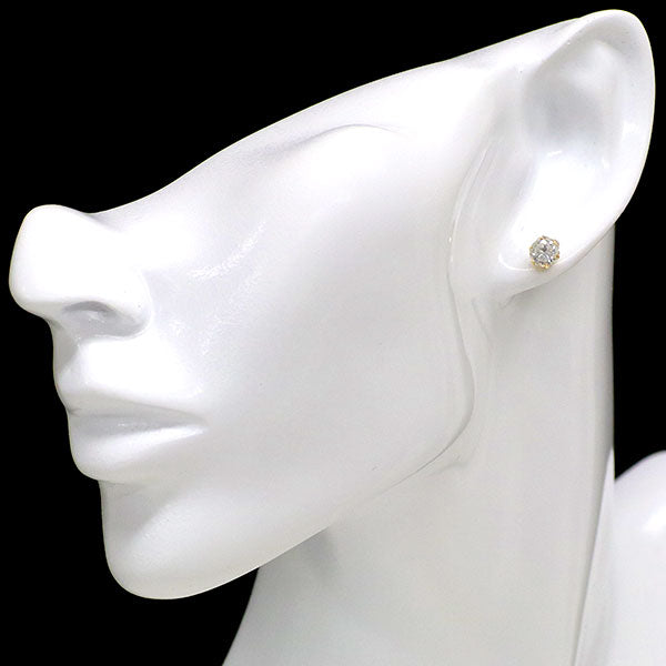 新品 K18YG ダイヤモンド ピアス 1.165ct I SI2 VG/G スタッド【エスコレ】